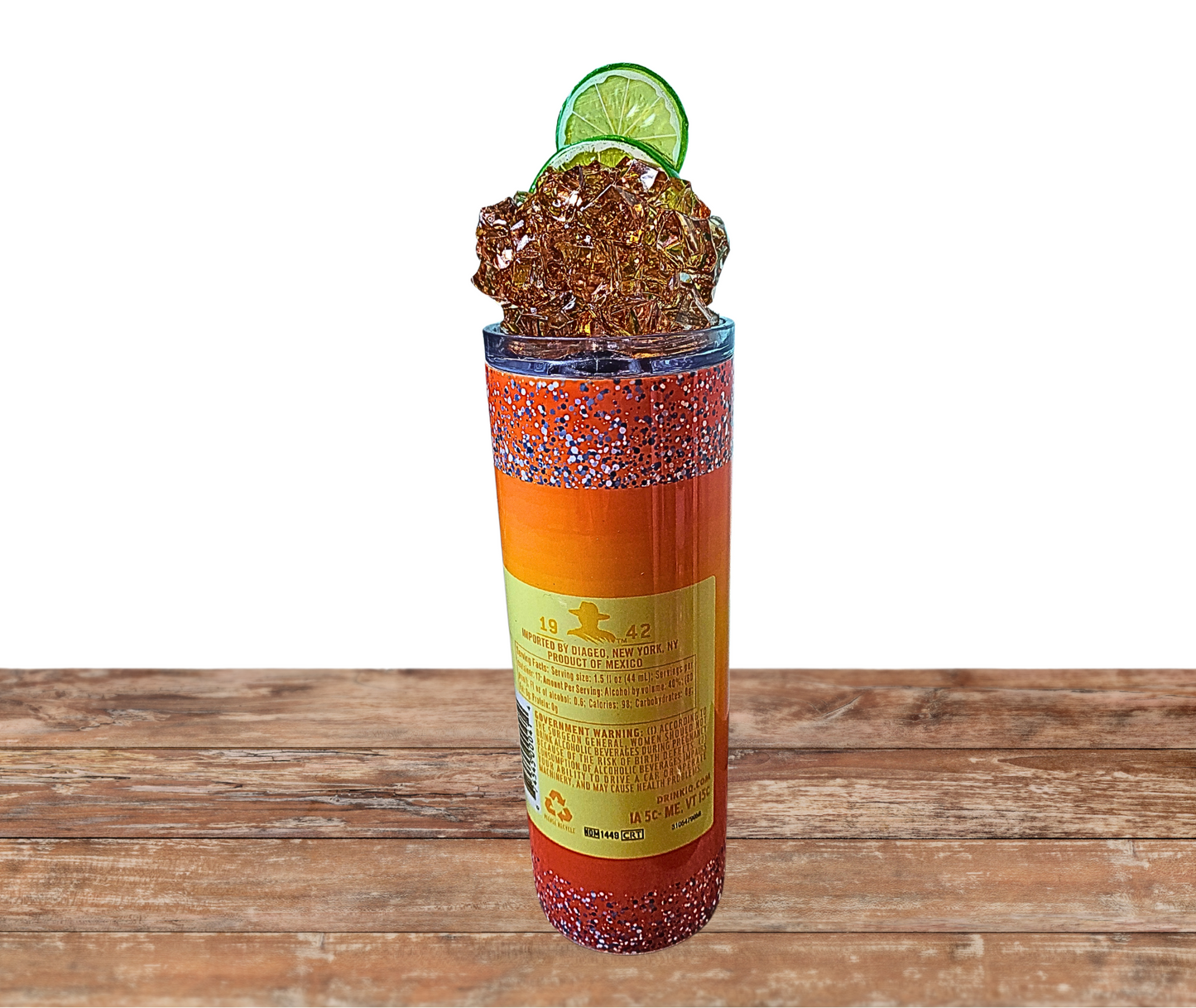 20 Oz Don Julio Reposado Ice Tumbler With Removable Magnetic Lid
