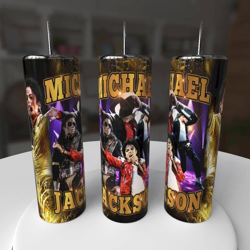 20 Oz Stainless Steel King Of Pop Light Up Ice Tumbler