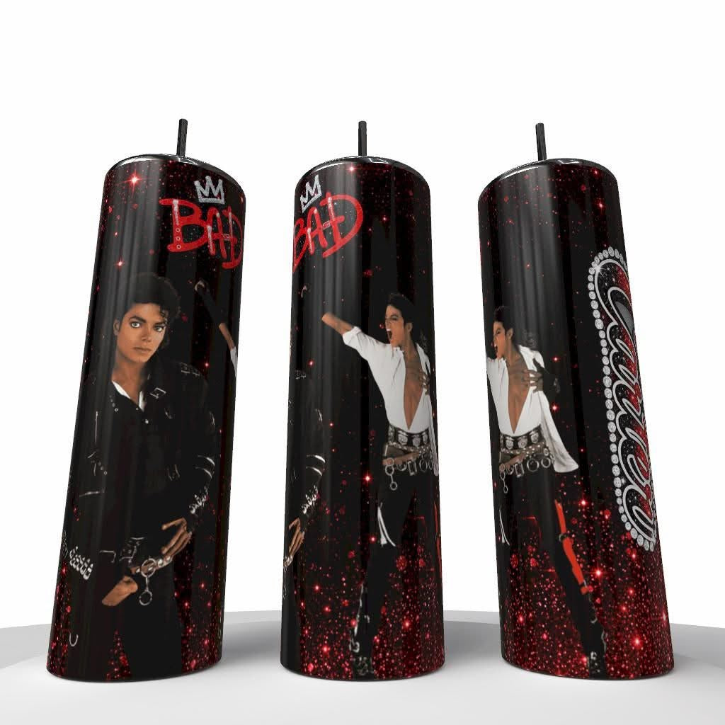 20 Oz Stainless Steel King Of Pop Light Up Ice Tumbler