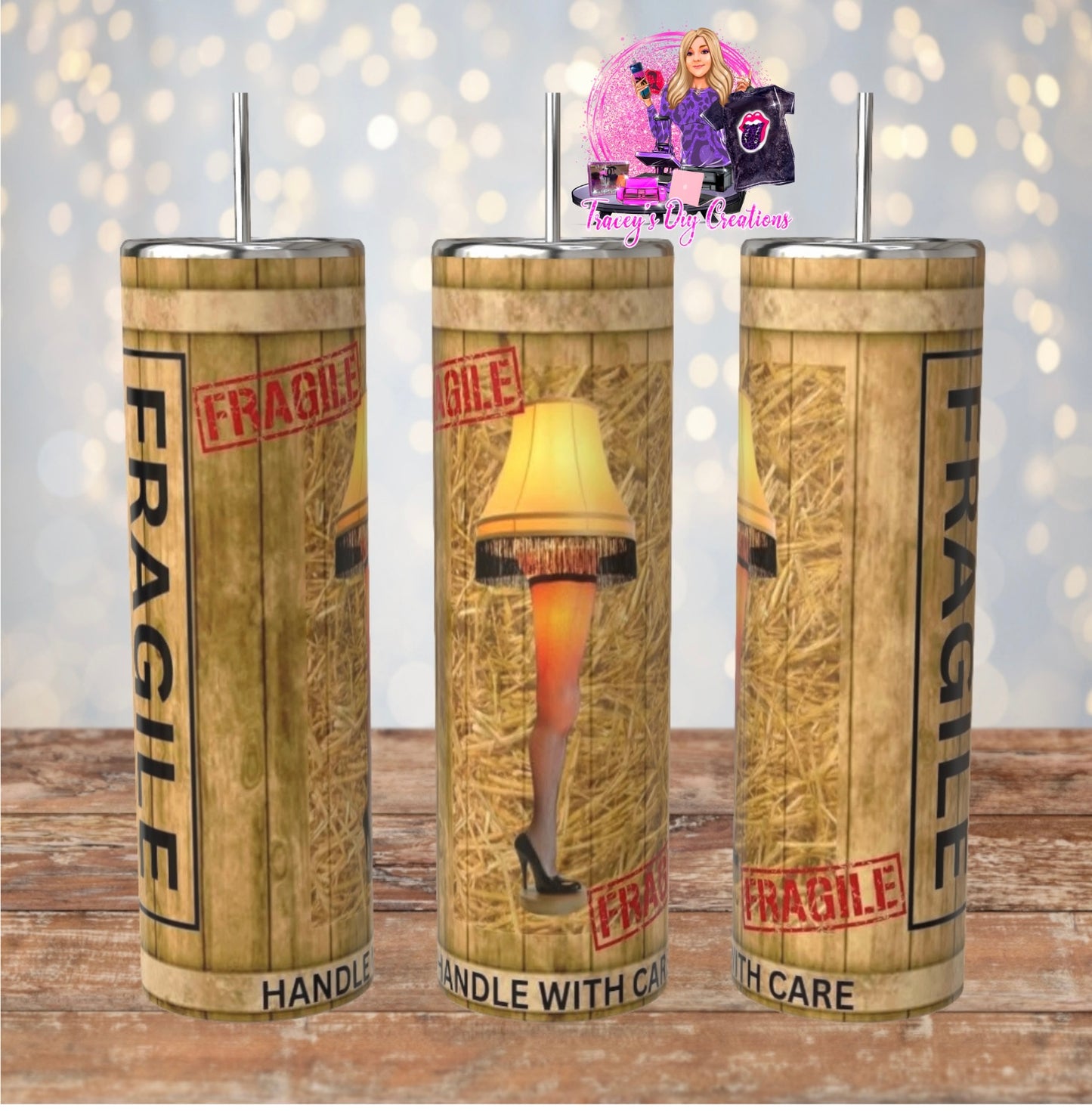 20 Oz Sublimated Christmas Movie Tumbler