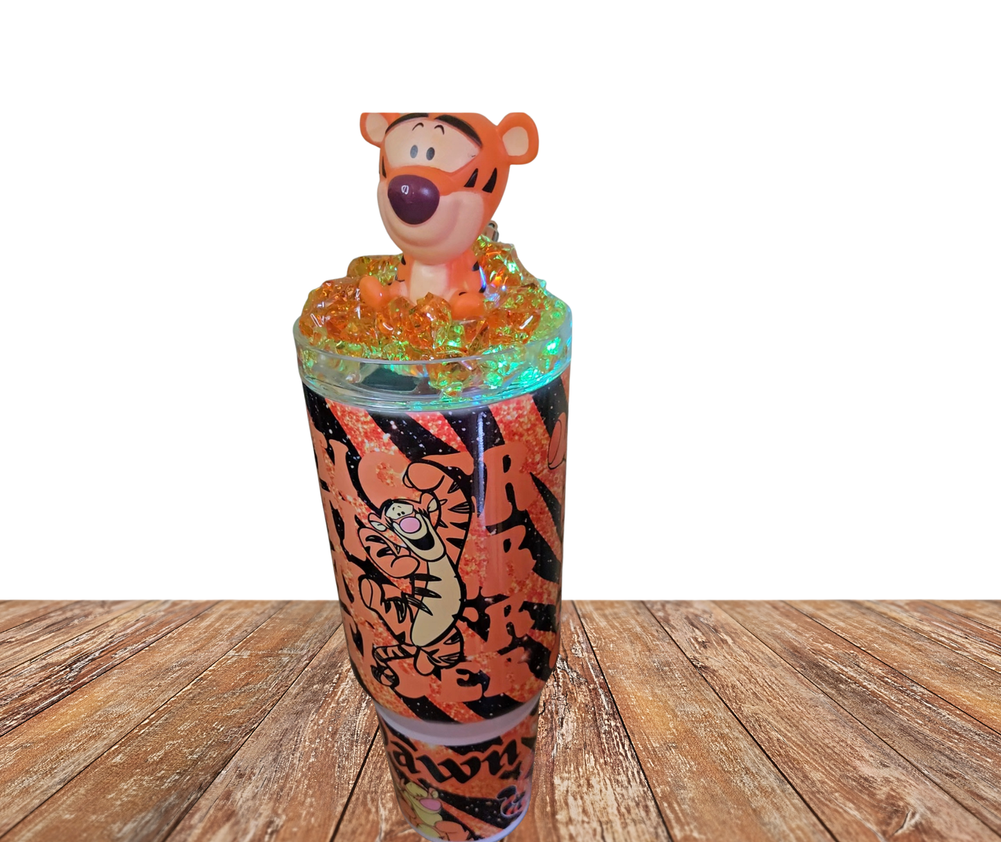 40 Oz Stainless Steel Winnie And Friends Light Up Ice Tumbler