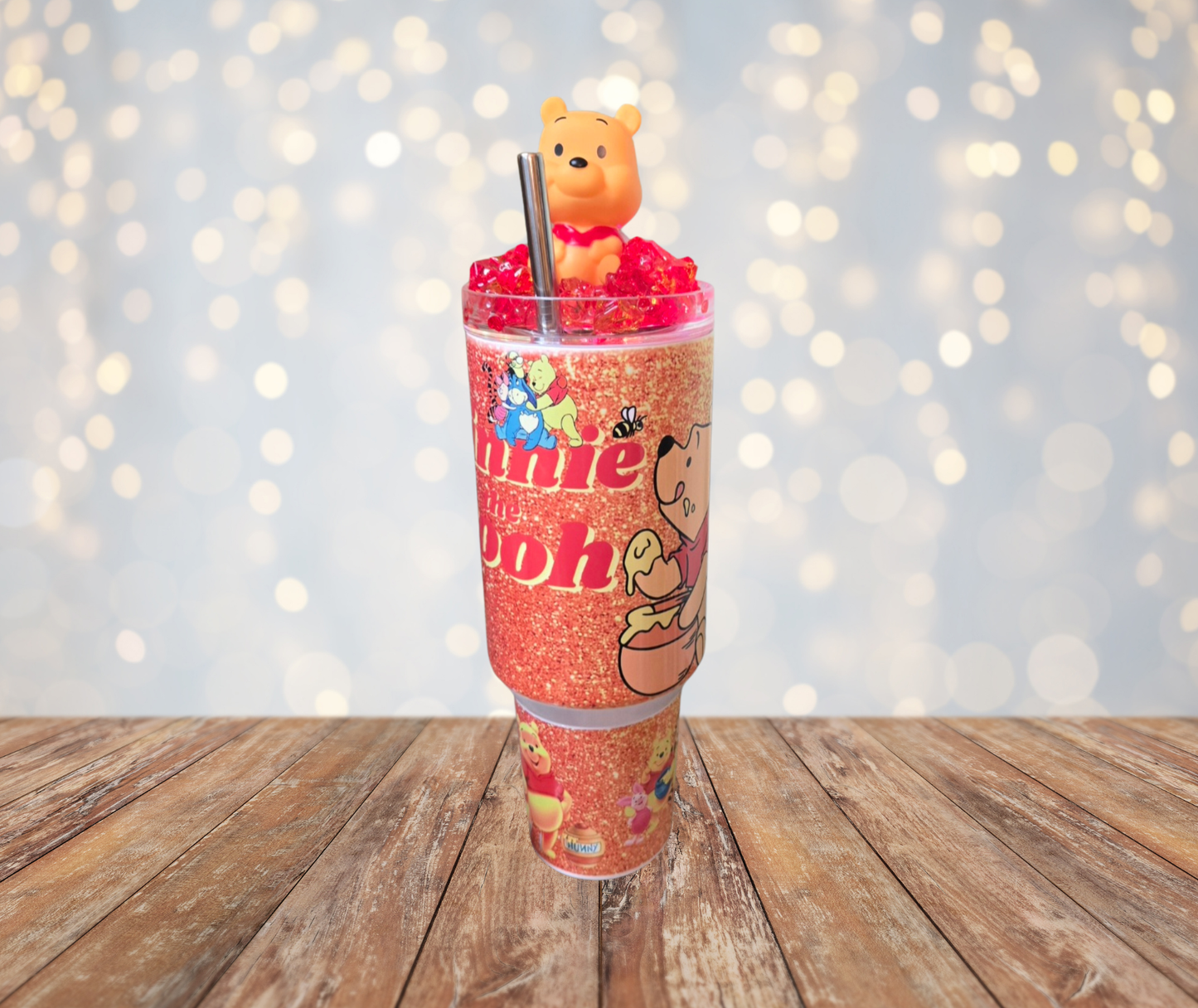 40 Oz Stainless Steel Winnie And Friends Light Up Ice Tumbler