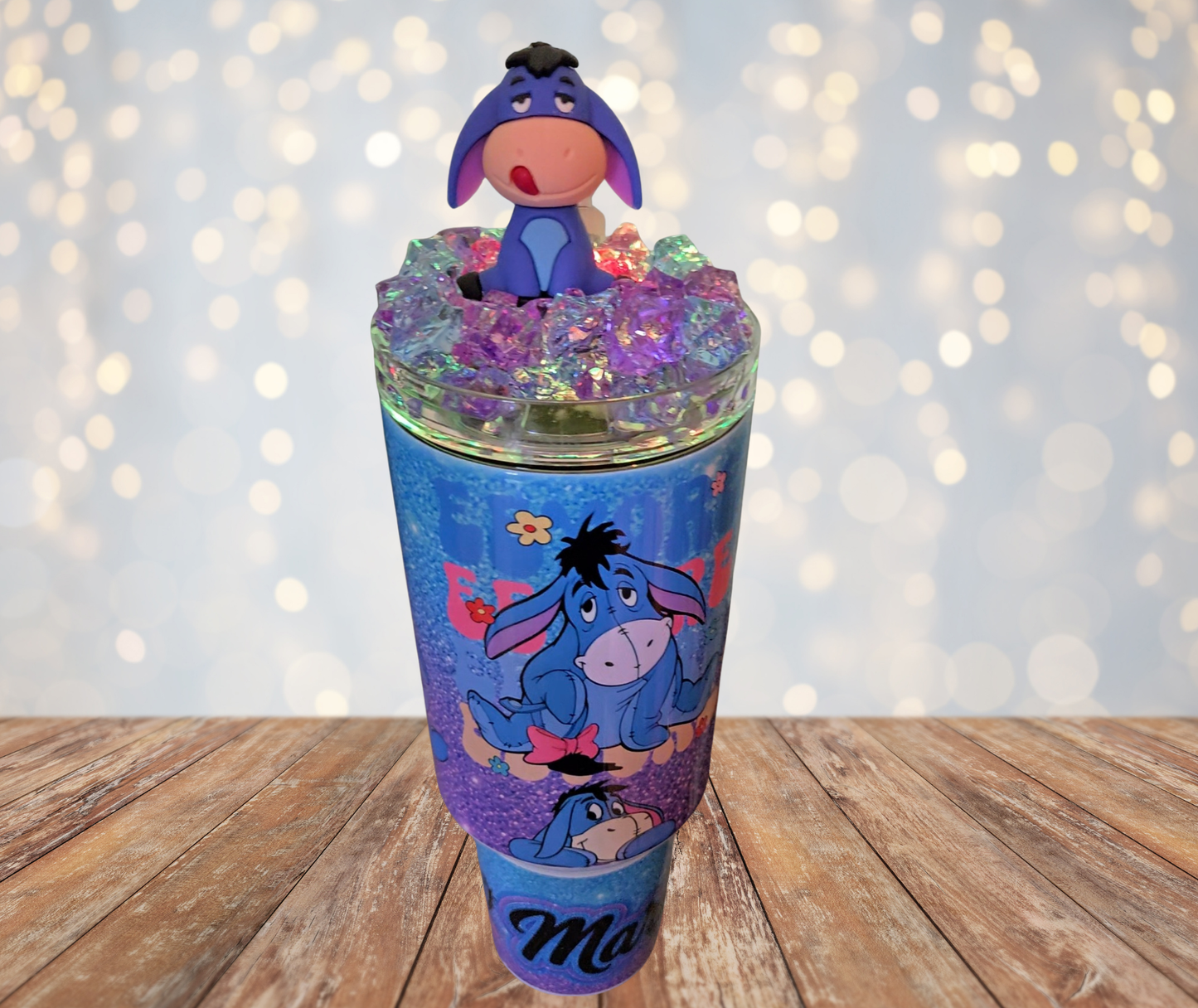 40 Oz Stainless Steel Winnie And Friends Light Up Ice Tumbler