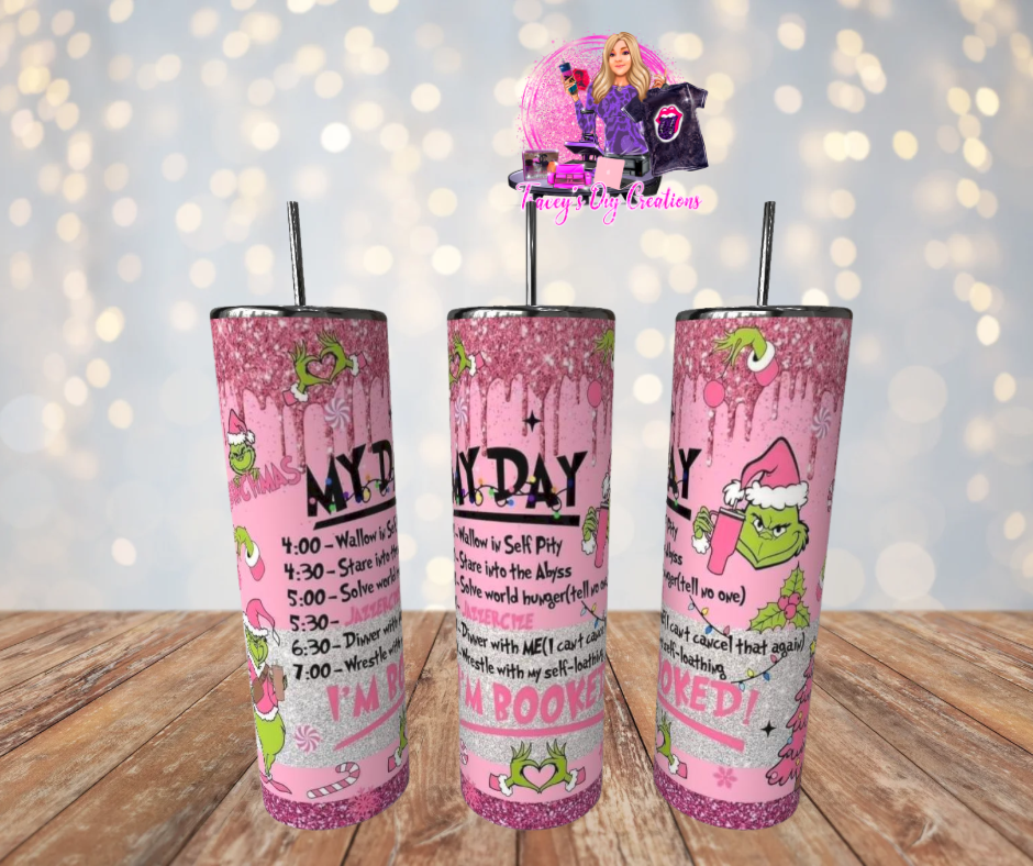 20 Oz Mean One Vintage Classic Cartoon Xmas Tumbler