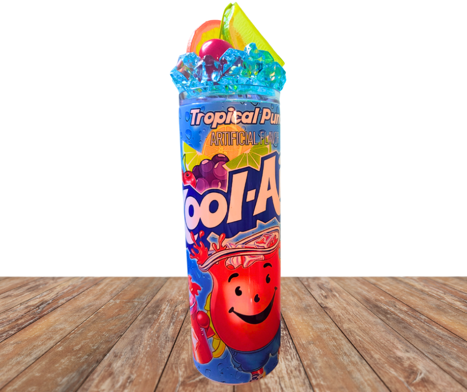 20 Oz Assorted Kool Aid Flavors Ice Tumblers With Removable Magnetic Lid