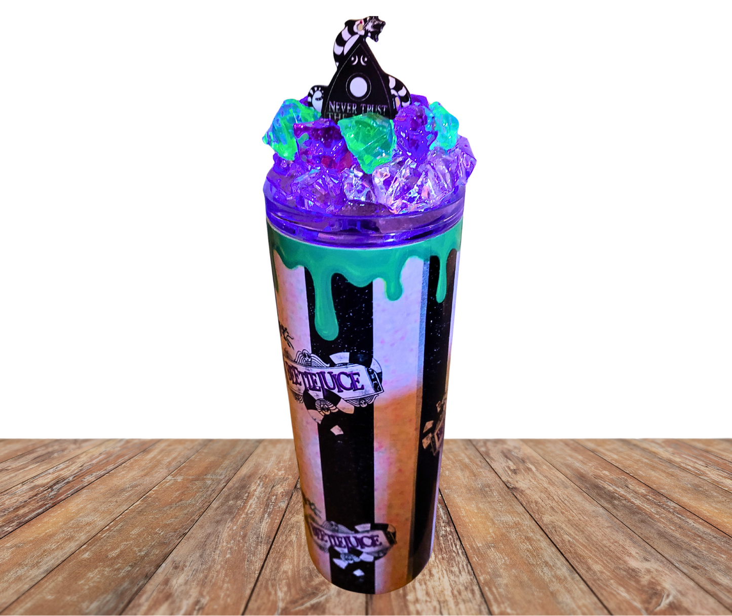 20 Oz Stainless Steel Sandworm Light Up Ice Tumbler