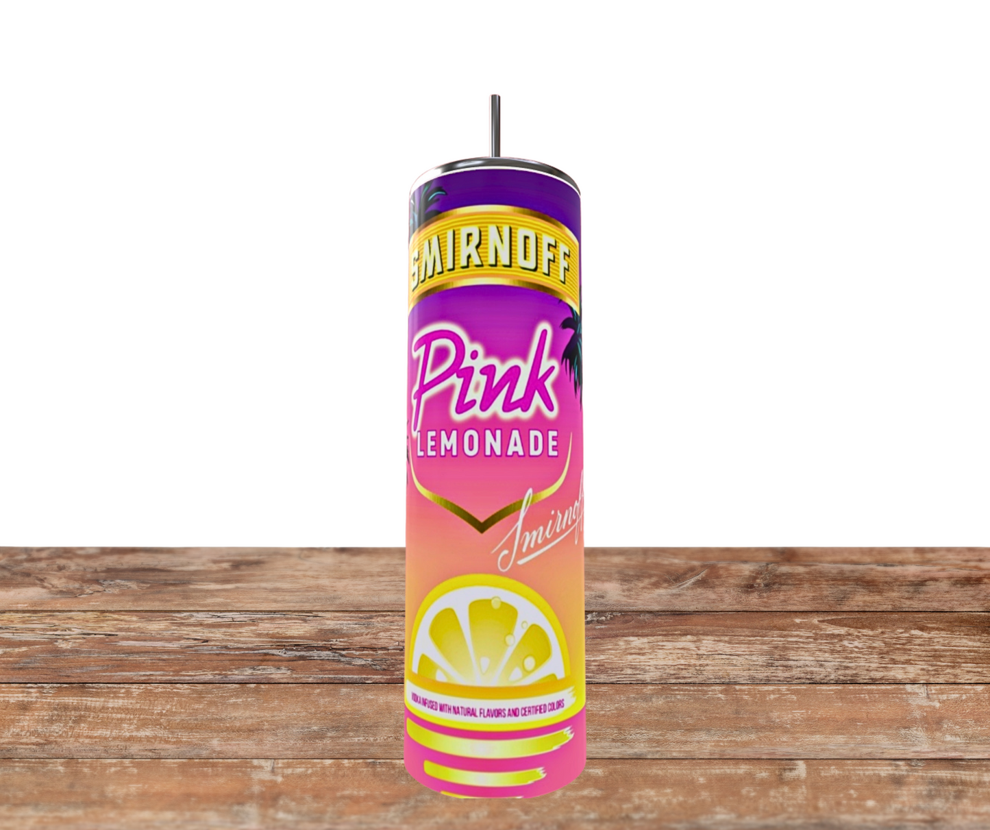 20 Oz Stainless Steel Smirnoff Assorted Flavors Sublimated Tumblers