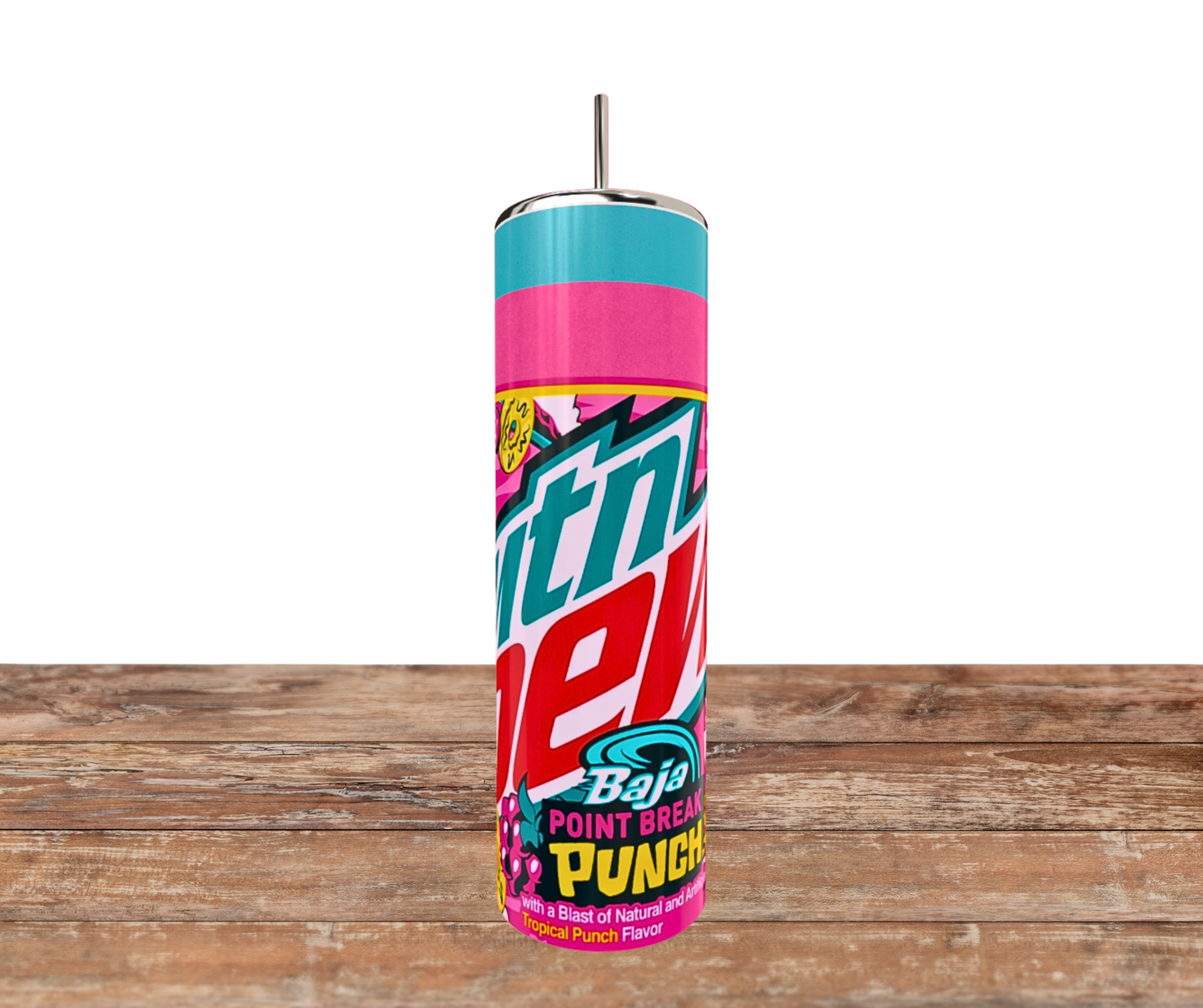 20 Oz Baja Blast Assorted Stainless Steel Tumblers